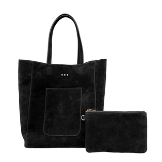 Dawn Suede Carryall Tote