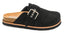 Black Faux Suede