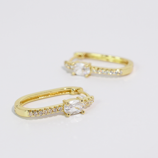 Treasure Jewels - Drop Of Luxury Gold Huggie
