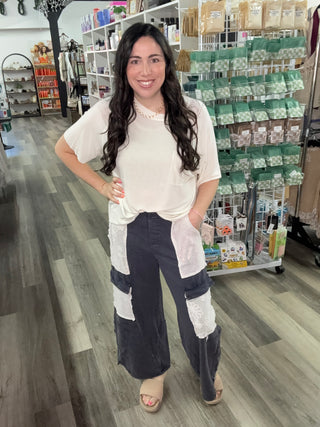 Davi & Dani Pants - Navy DP40310
