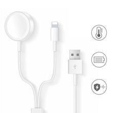 Load image into Gallery viewer, 2 in 1 watch &amp; phone Charger
