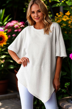 Load image into Gallery viewer, April26 Array - Heimish - Solid Waffle Top - Cream
