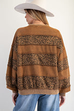 Load image into Gallery viewer, Easel Long Sleeve Mixed Animal Print Hoodie
