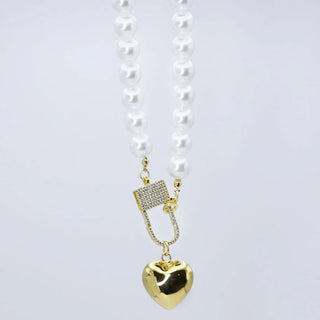 Treasure Jewels - Elegance Heart Lock Necklace