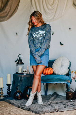 Been Ghosting People All Year Camo Longsleeve