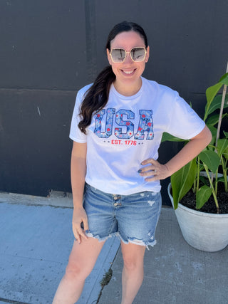 Americana doorbuster custom graphic tee