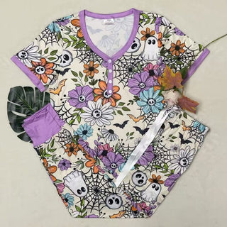 Shirley and Stone - Floral Ghost PJ Set