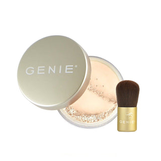 Nutratanicals foundation w/Make me blush 3 gram and small kabuki brush