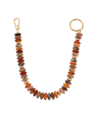 Color Marble Beaded Bag Charm