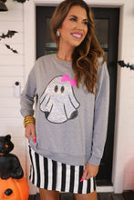 Load image into Gallery viewer, Jess Lea - Gigi The Ghost Metallic Pullover
