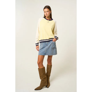 The Greii Color Block Knit Sweatshirt