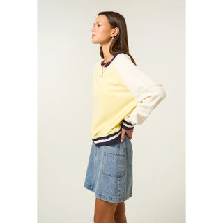 The Greii Color Block Knit Sweatshirt