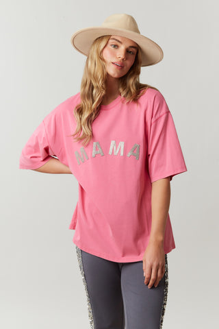 Fantastic Fawn - Embellished Mama Patch Tee