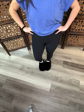 Rae Mode Ribbed Leggings | Boutique Athleisure Essential - Black