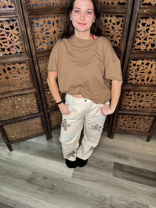 POL Denim Stars Pants