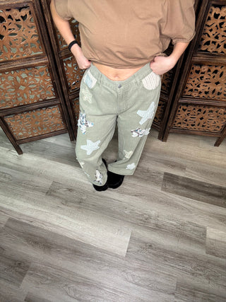 POL Denim Stars Pants