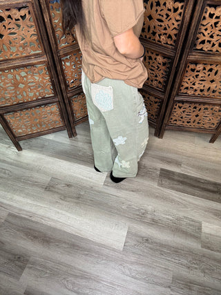POL Denim Stars Pants
