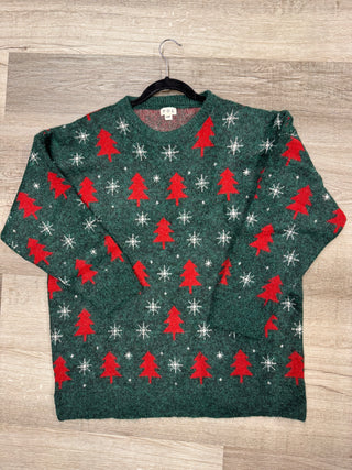 Pol Christmas Sweater, Green