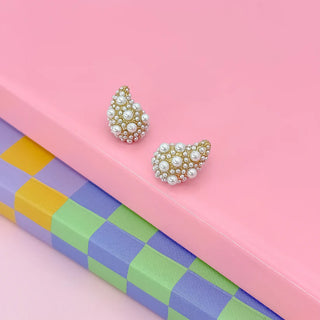 Treasure Jewels - Pearl Pop Drop Earrings