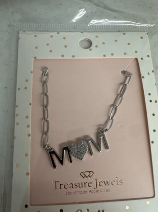 MOM Heart Necklace