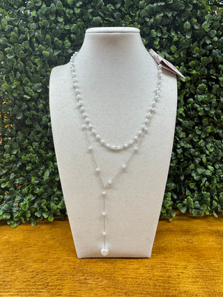 Elegant Layered Pearl Necklace