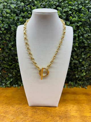 Gold Toggle Necklace