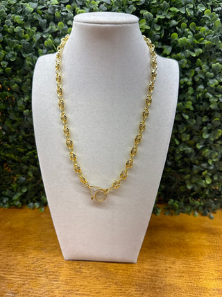 Gold Toggle Chain Necklace