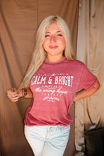 Load image into Gallery viewer, Calm and Bright Tonight Solid Tee
