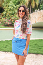 Load image into Gallery viewer, April26 Array - Solid Dusty Blue Skort
