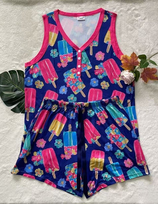 Shirley and stone PJ - Shorts Set
