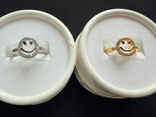 Load image into Gallery viewer, Smiley Face Ring Collection - Gold/Silver
