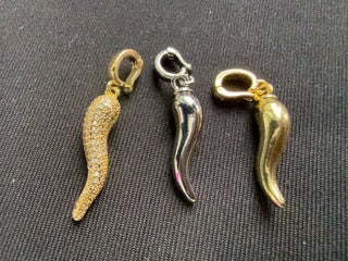 Italian Horn Charms