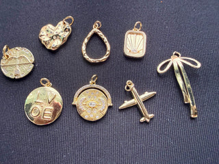 Gold Dainty Charms
