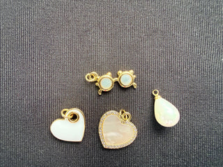 Pearl & Ivory Dainty Charms