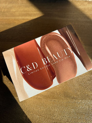 C&D Beauty Limited Edition Luxe Lip Oils