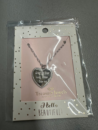 Love One Another Heart Necklace