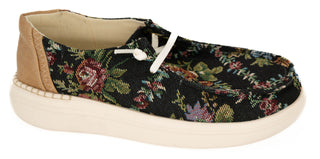 CORKYS KAYAK 2- Black Brocade Floral