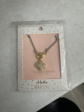 Crystal Clover Necklace