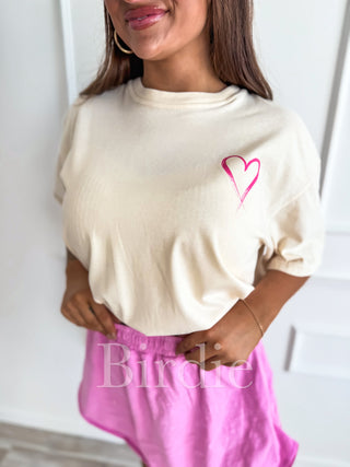 Heaven on my Bucket List Graphic Tee on Ivory