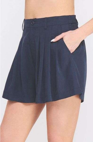 Allie Rose Tennis Short - Navy