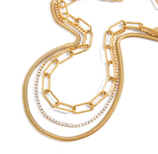 Lauren Kenzie - Kate Diamond Layer Necklace
