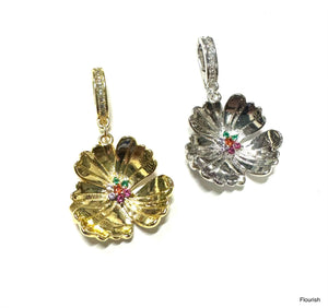 BB Lila Flourish Charm
