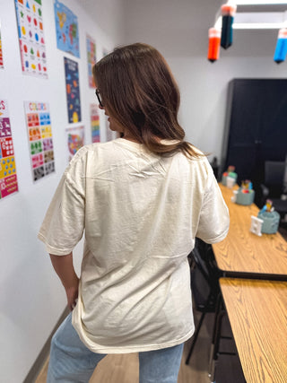 Happy To See Your Feral Faces Graphic Tee on Ivory