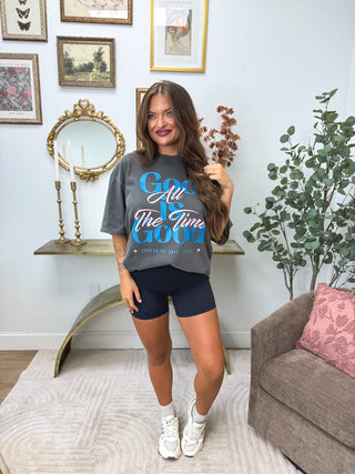 God is Good All The Time Graphic Tee on Pepper