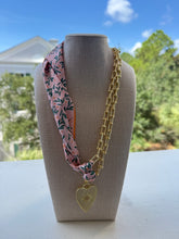 Load image into Gallery viewer, Treasure Jewels Scarf Charm Necklace
