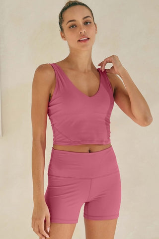 Yelete Active Bra – Summer Bright Colors | Boutique Athleisure - Rose Gold