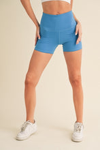 Load image into Gallery viewer, YELETE 4 IN BIKE SHORTS - TEAL, LAVENDER, BLUE, BLACK
