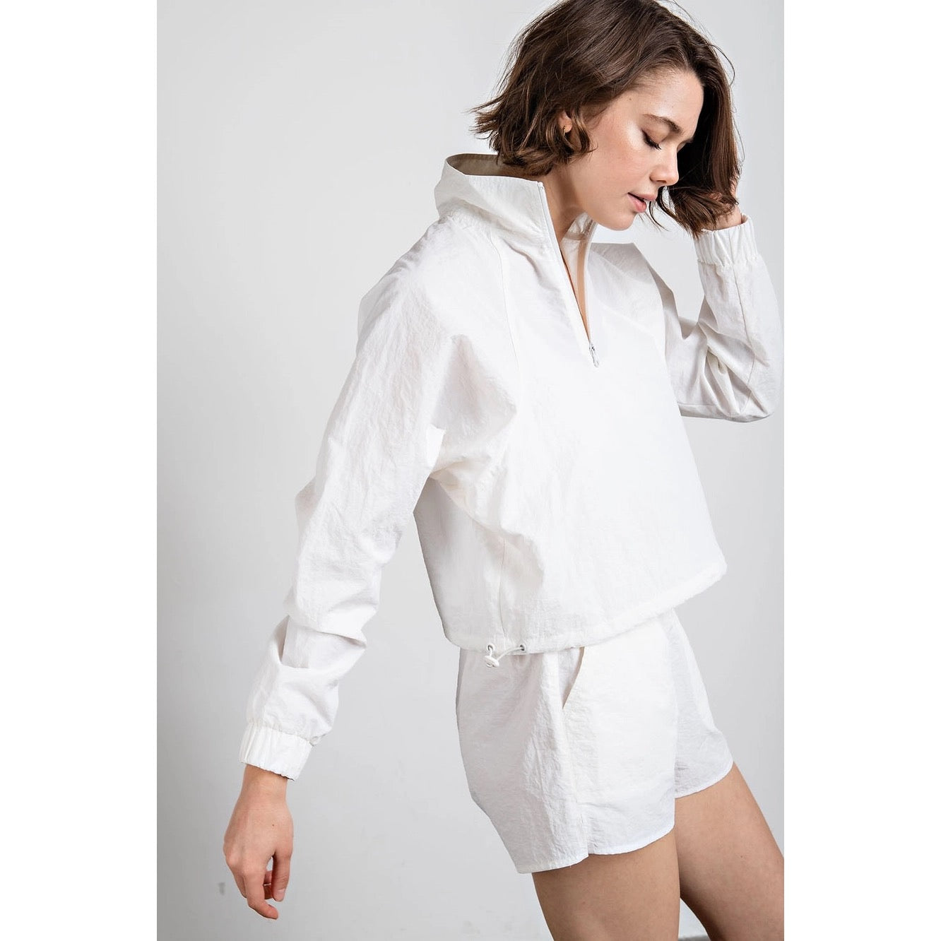 Rae Mode Cropped 1/4 Zip Jacket