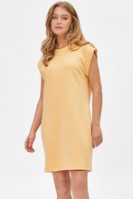 Load image into Gallery viewer, Dear Scarlett Scuba Sunkist T shirt Dress

