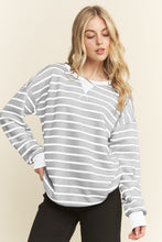 Load image into Gallery viewer, Heimish Striped Pullover Top
